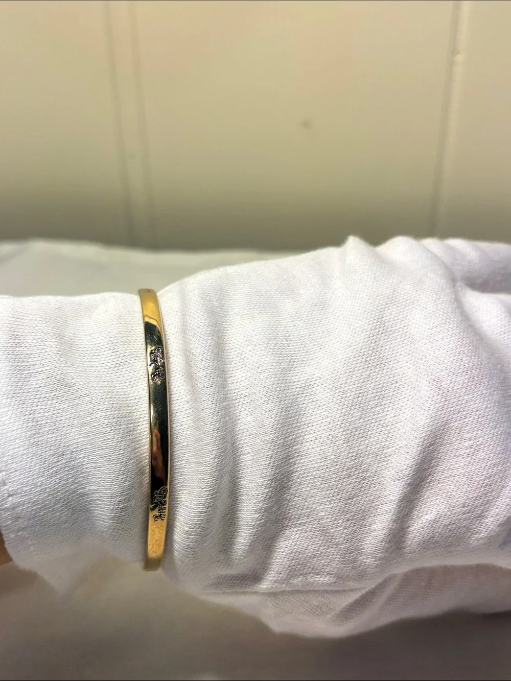EUC COACH Horse & Carriage Gold-Tone Bangle Bracelet Trio Set - FULL SET!